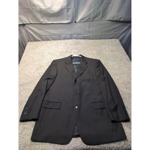 Daniel Cremieux Collection Mens Black Blazer Jacket Size 42R